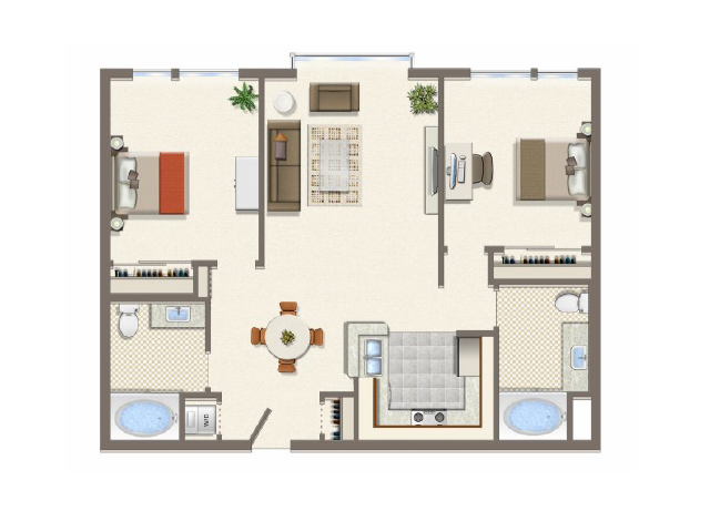 Suite A Floorplan